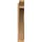 Ekena Millwork Thorton Slat Smooth Outlooker, Western Red Cedar, 5 1/2"W x 32"D x 32"H OUT06X32X32THR06SWR - alternate 2